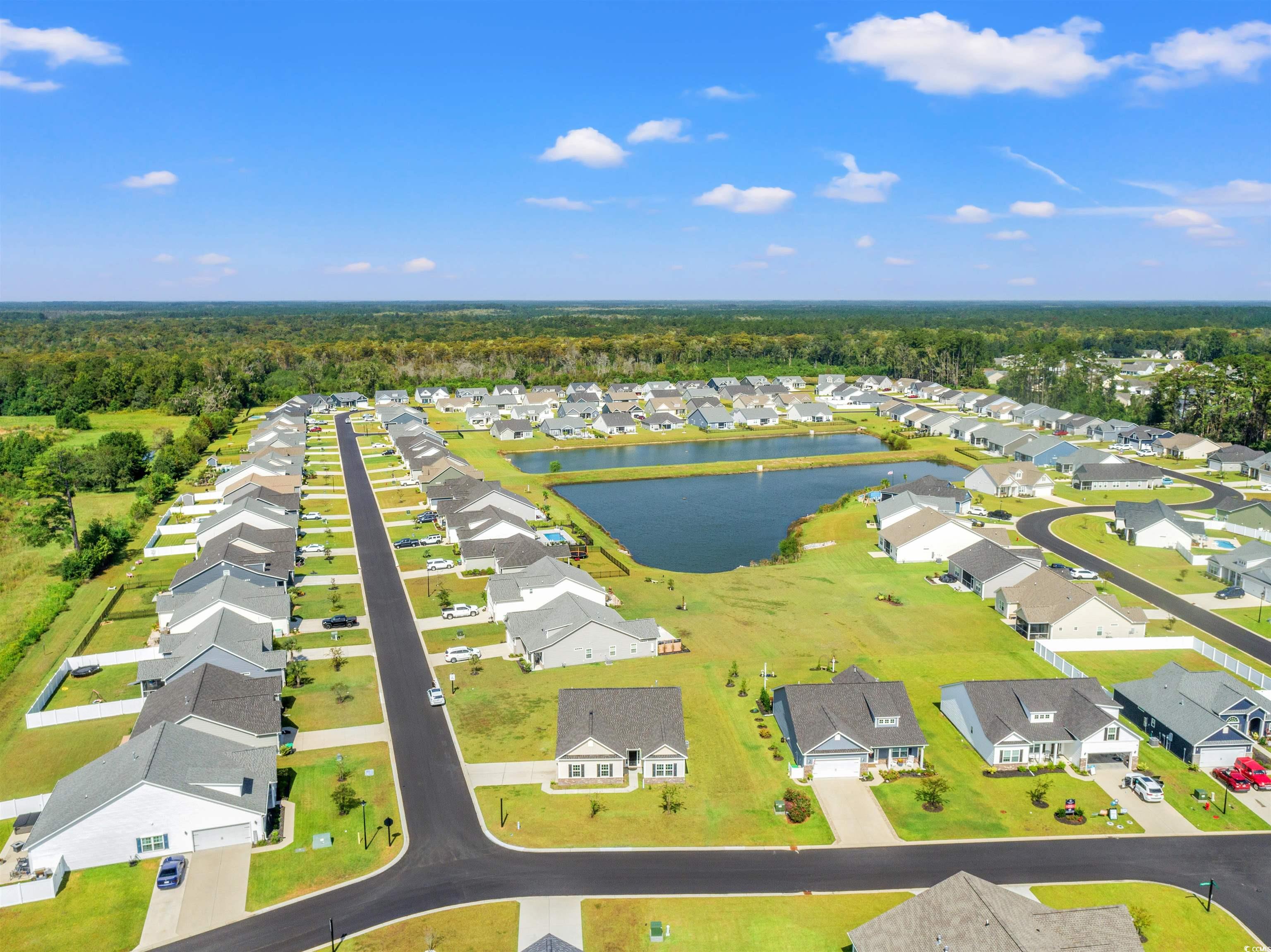 457 Hayloft Circle Conway, SC 29526 - Photo 29 of 33 Aerial perspective of suburban area featuring a nearby body of water