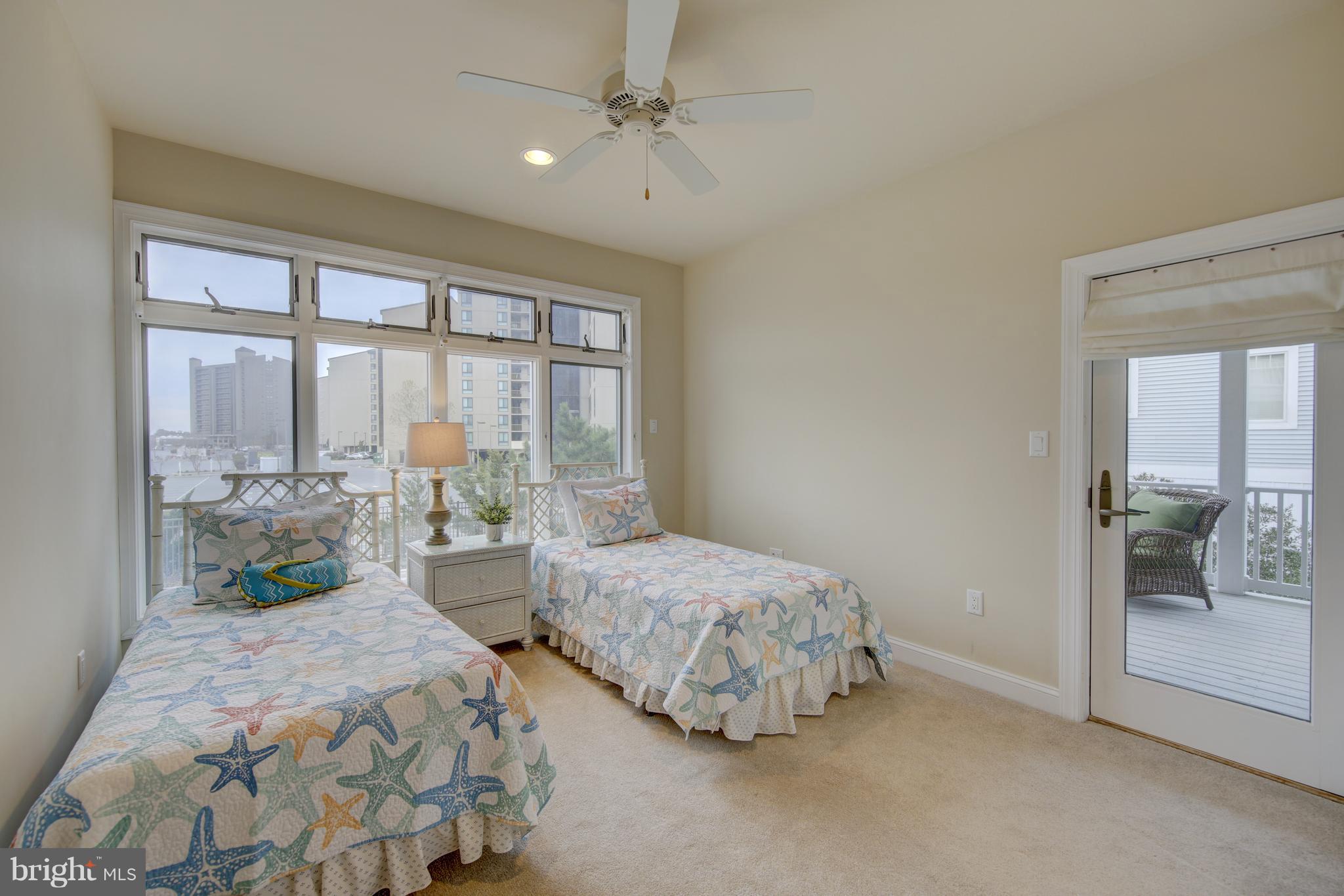 34 Short Road Bethany Beach, DE 19930 - Photo 12 of 54 Up Level 1 Bedroom 2 opens to deck