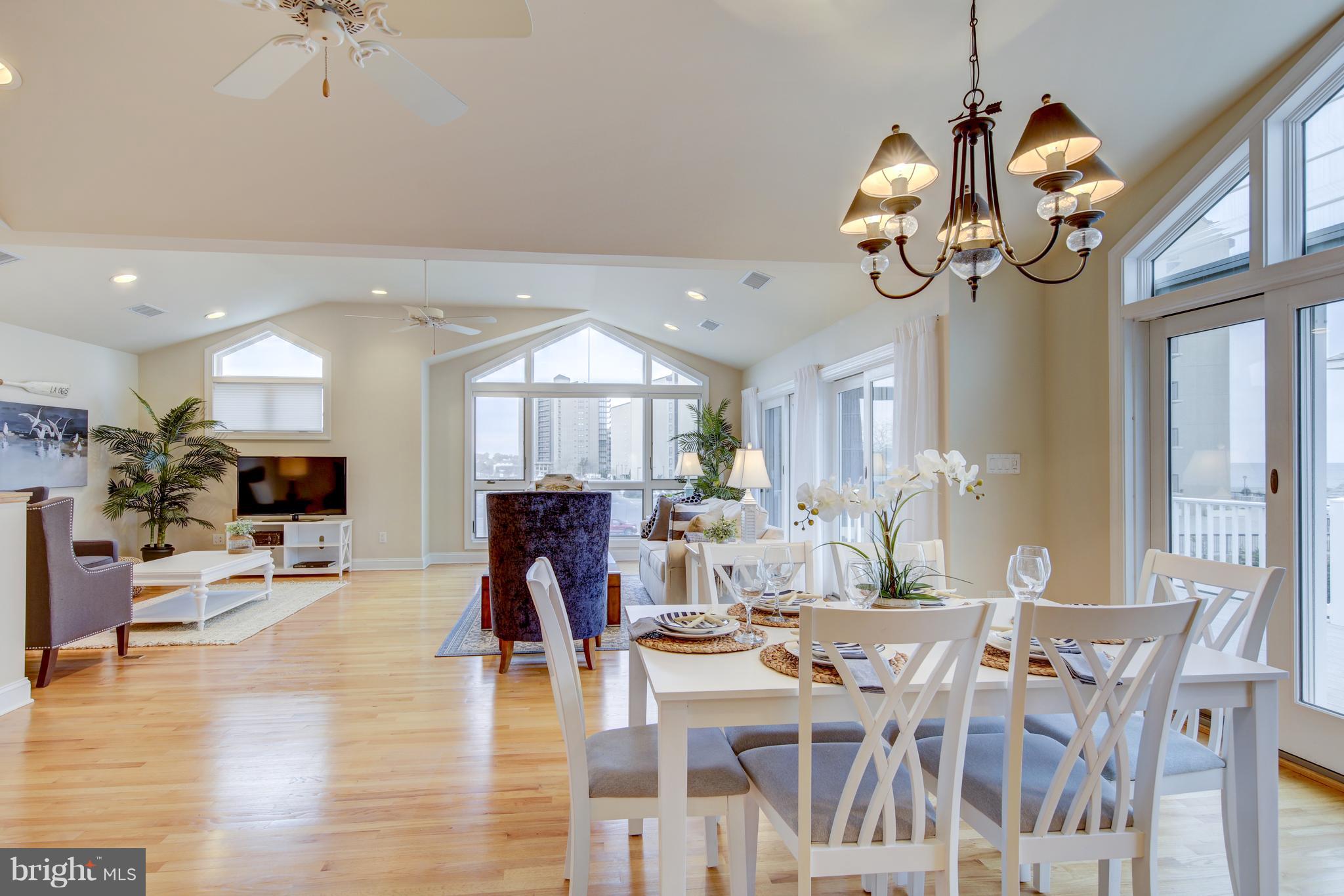 34 Short Road Bethany Beach, DE 19930 - Photo 17 of 54 Dining facing into Living Room