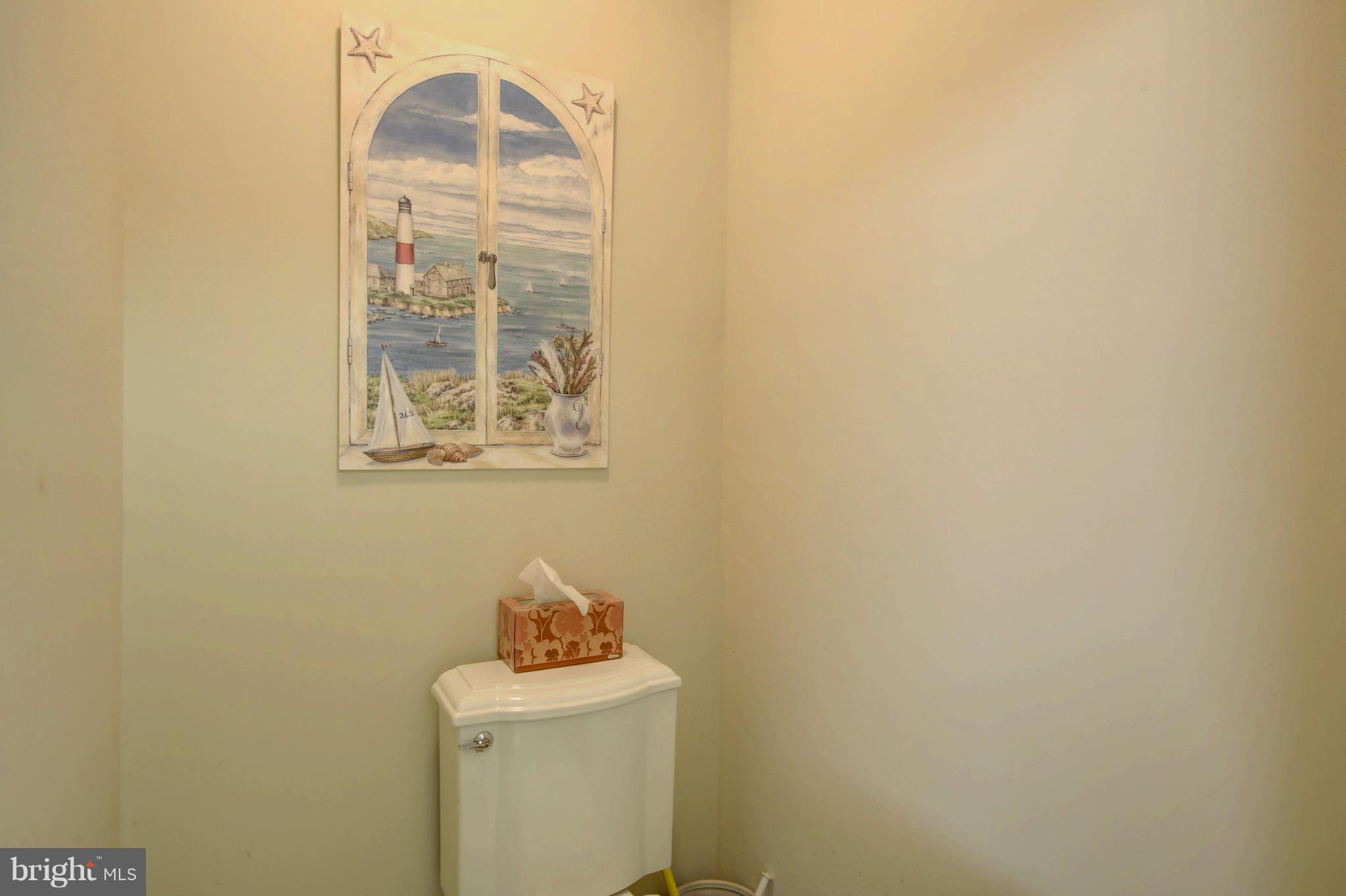 34 Short Road Bethany Beach, DE 19930 - Photo 38 of 54 Main Level toilet for Beach bathroom breaks
