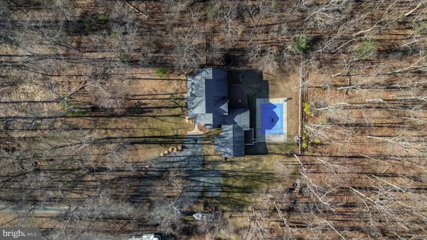 a view of wooden balcony