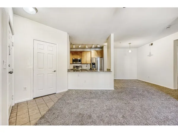 a view interior of a house and kitchen view