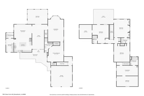 $2,150,000 | 708 South Rose Farm Road, Woodstock, IL 60098