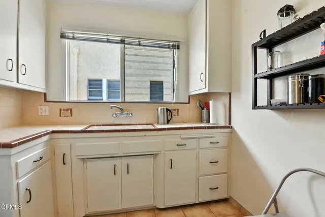 a view of painting on the wall