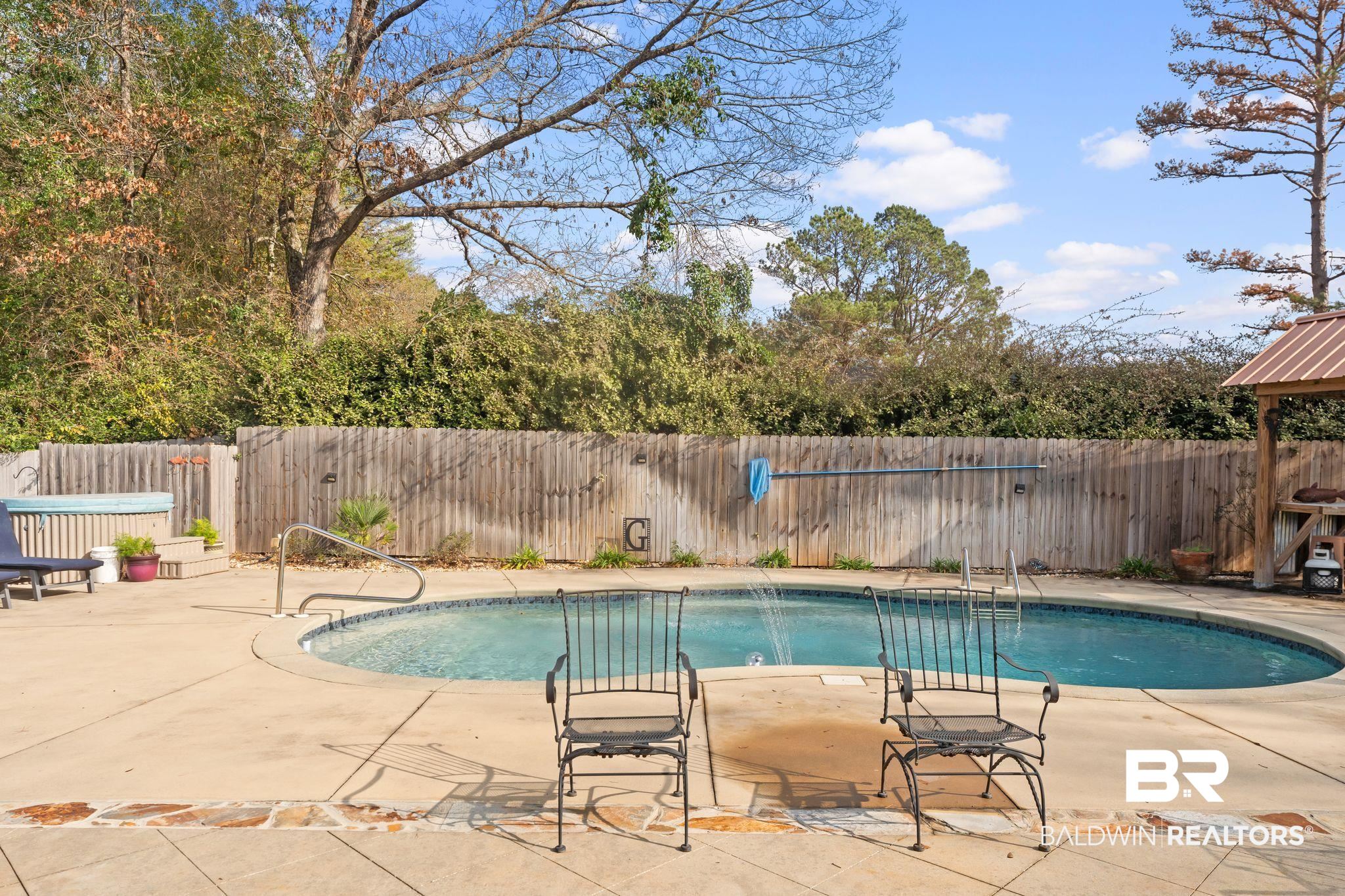 525 Norwood Road Monroeville, AL 36460 - Photo 48 of 55 View of pool featuring a patio area and a fenced backyard