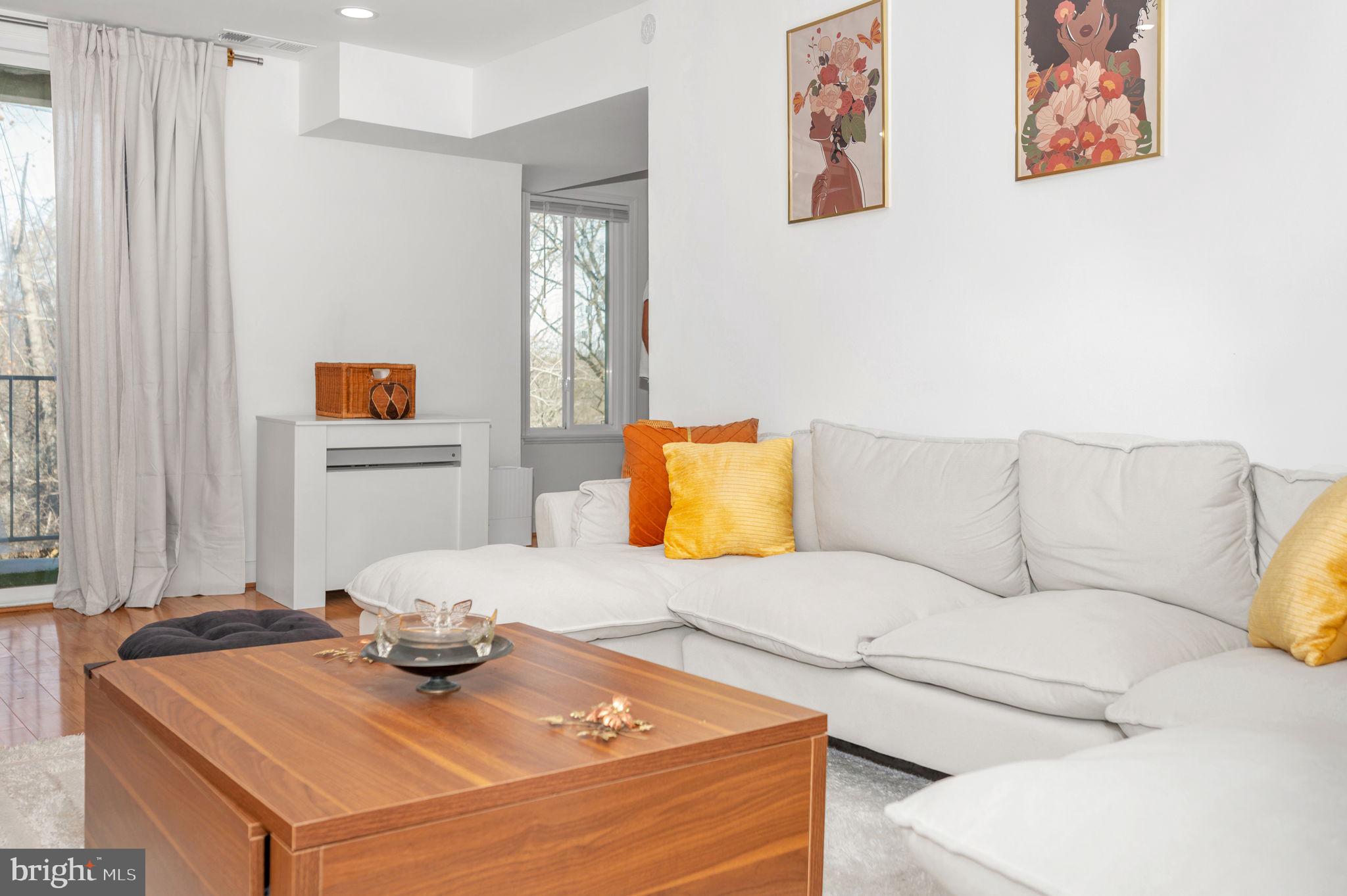 5025 7th Road South, Unit 202 Arlington, VA 22204 - Photo 22 of 39 a living room with furniture and painting on the wall
