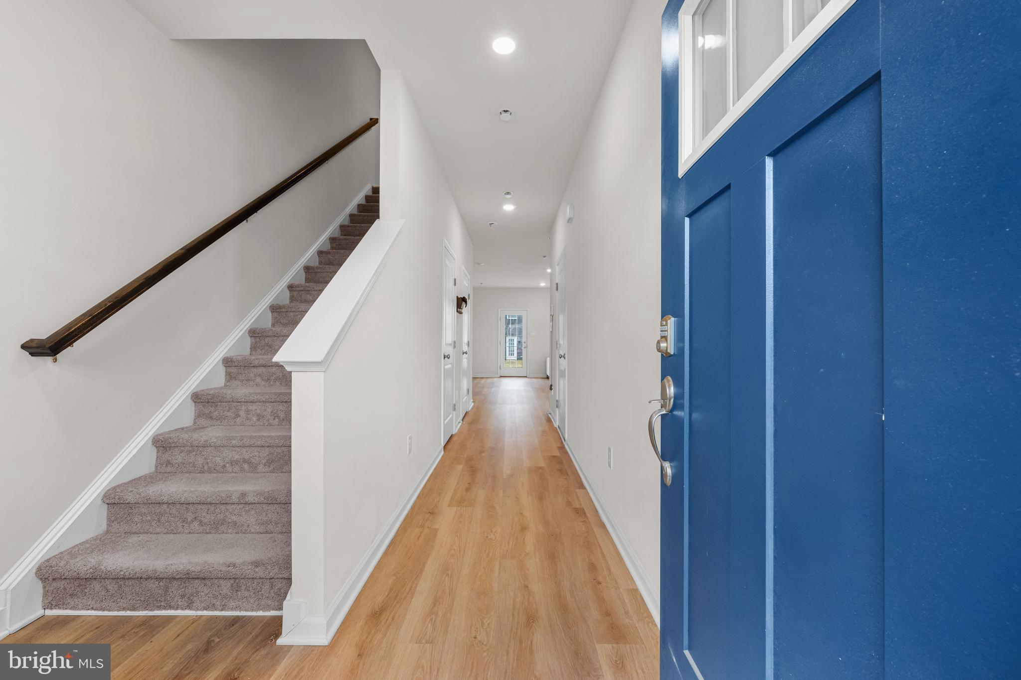 39 Nelsons Way Westampton, NJ 08060 - Photo 8 of 23 a view of a hallway with wooden floor and staircase