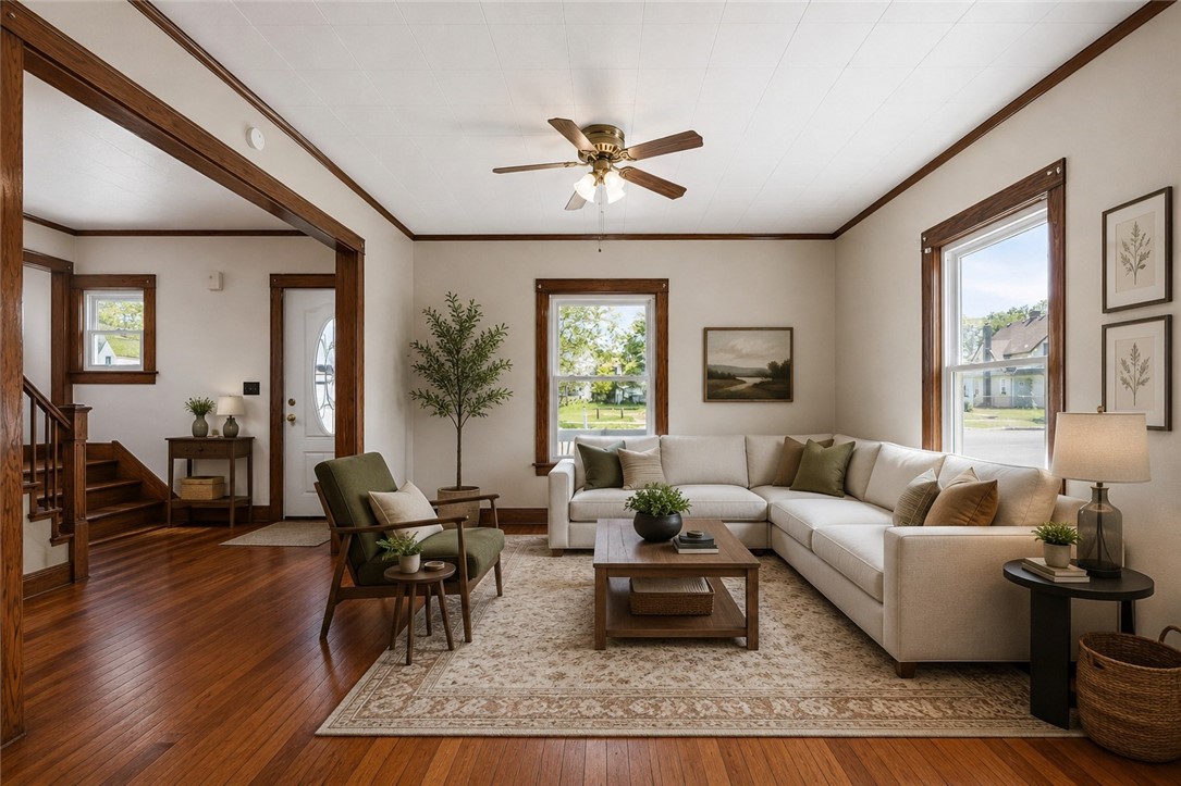 3989 Lake Avenue Rochester, NY 14612 - Photo 2 of 44 Virtually Staged Living Room
