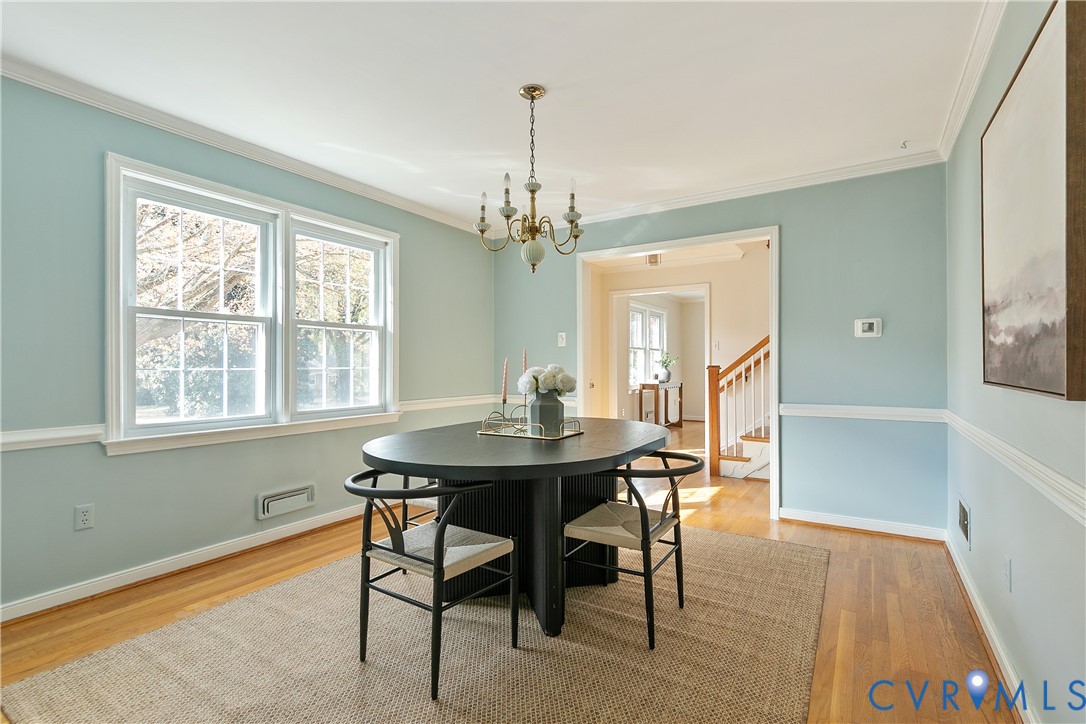 10200 Merrigan Road Richmond, VA 23235 - Photo 17 of 47 a view of a dining room with furniture and window