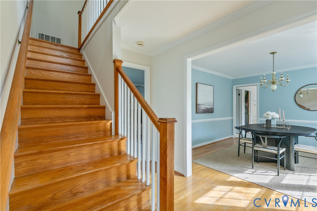10200 Merrigan Road Richmond, VA 23235 - Photo 28 of 47 a view of entryway and dining room