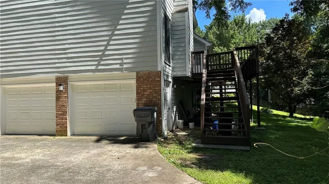 a view of outdoor space and yard