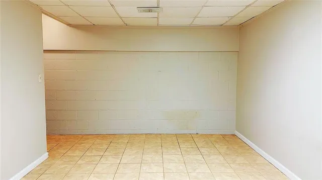 a view of a small space