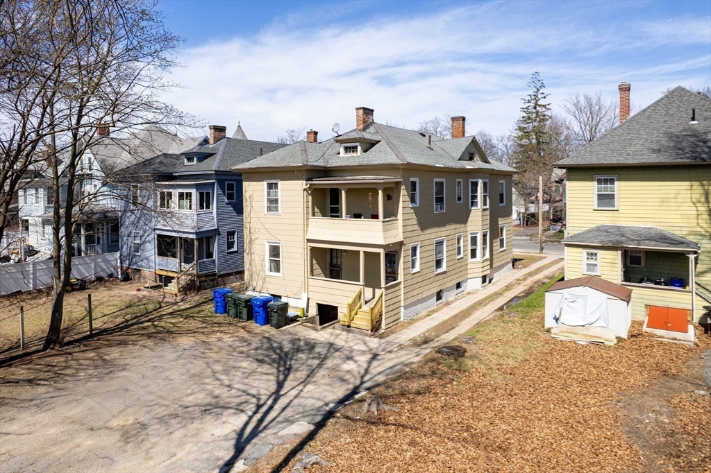 102 Florida Street Springfield, MA 01109 - Photo 36 of 45 a view of a house with roof and sitting area