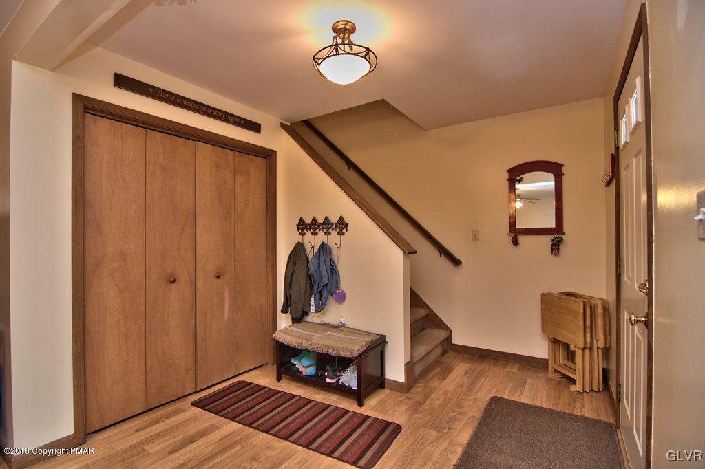 251 Devils Hole Road Cresco, PA 18326 - Photo 23 of 35 a view of entryway and hall with wooden floor