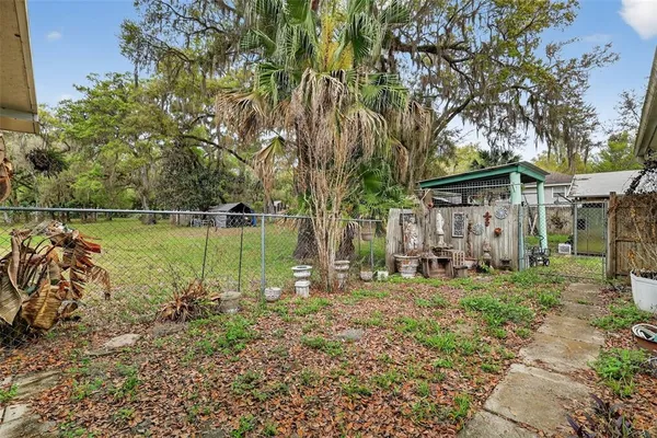 a house with trees in front of it