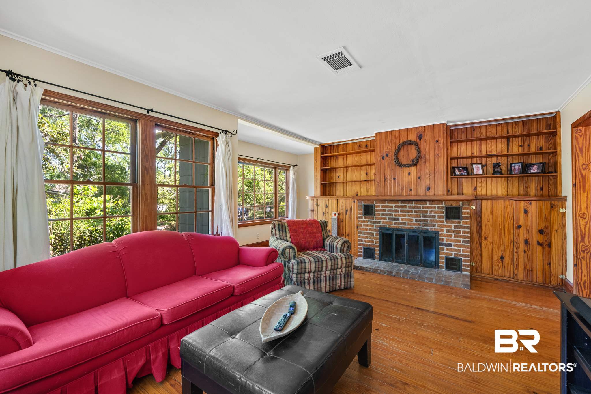 406 Nichols Avenue Fairhope, AL 36532 - Photo 10 of 24 Living Rm w Fireplace