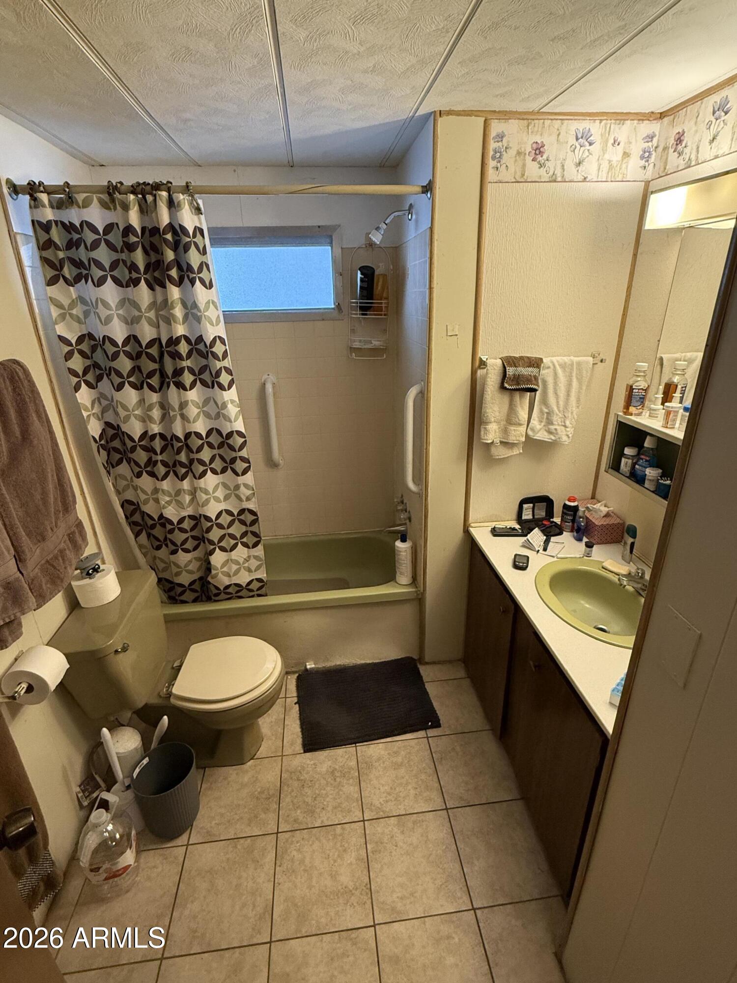 9501 East Broadway Road, Unit 164 Mesa, AZ 85208 - Photo 23 of 27 a bathroom with a sink a toilet and shower