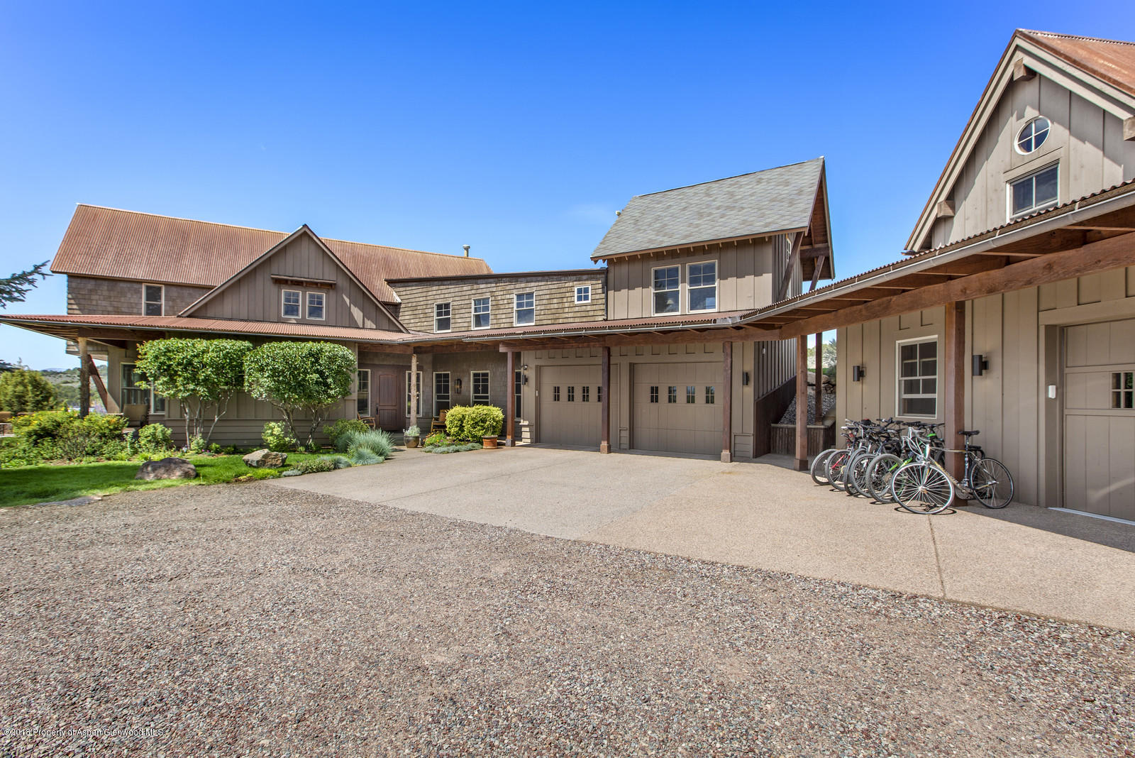 31 Wind River Road Carbondale, CO 81623 - Photo 5 of 46 Garages for 3 cars and plenty of parking