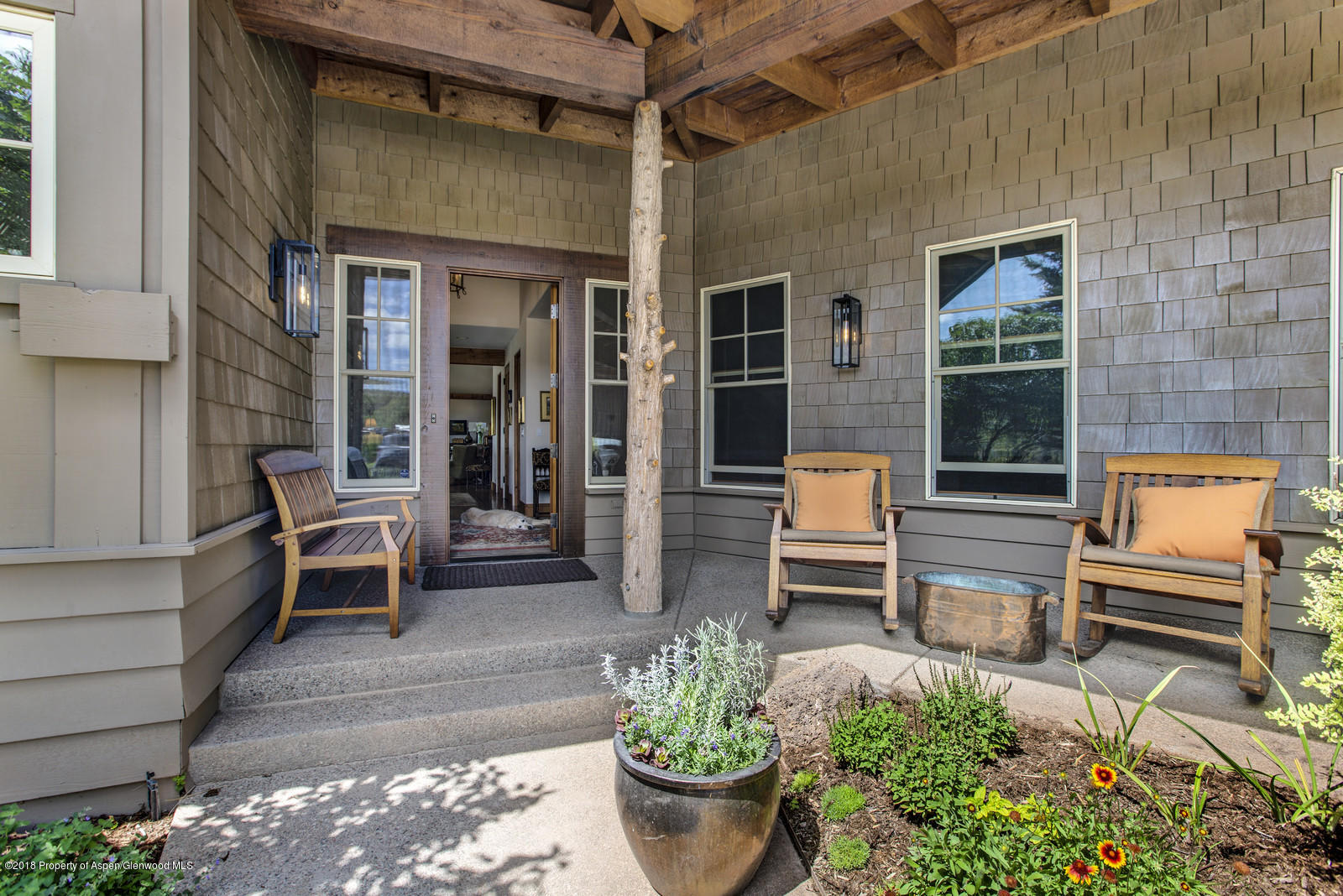 31 Wind River Road Carbondale, CO 81623 - Photo 6 of 46 Covered private porch