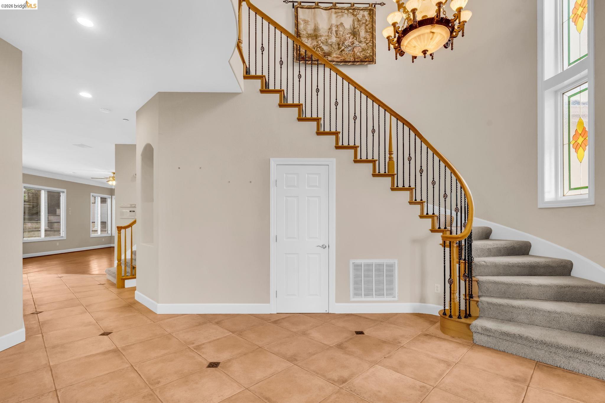 5 Circle E Ranch Place San Ramon, CA 94583 - Photo 11 of 60 a view of entryway and hall with wooden floor