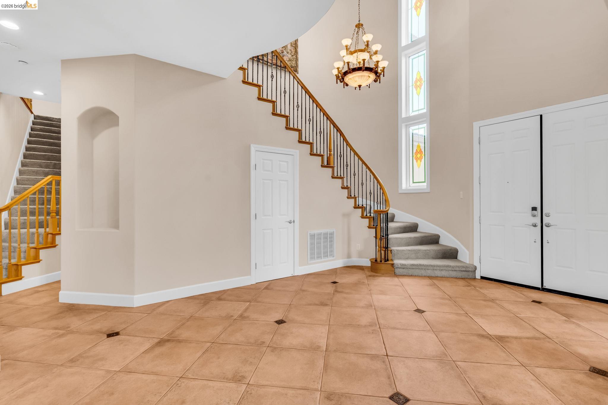 5 Circle E Ranch Place San Ramon, CA 94583 - Photo 12 of 60 a view of entryway and hall with wooden floor