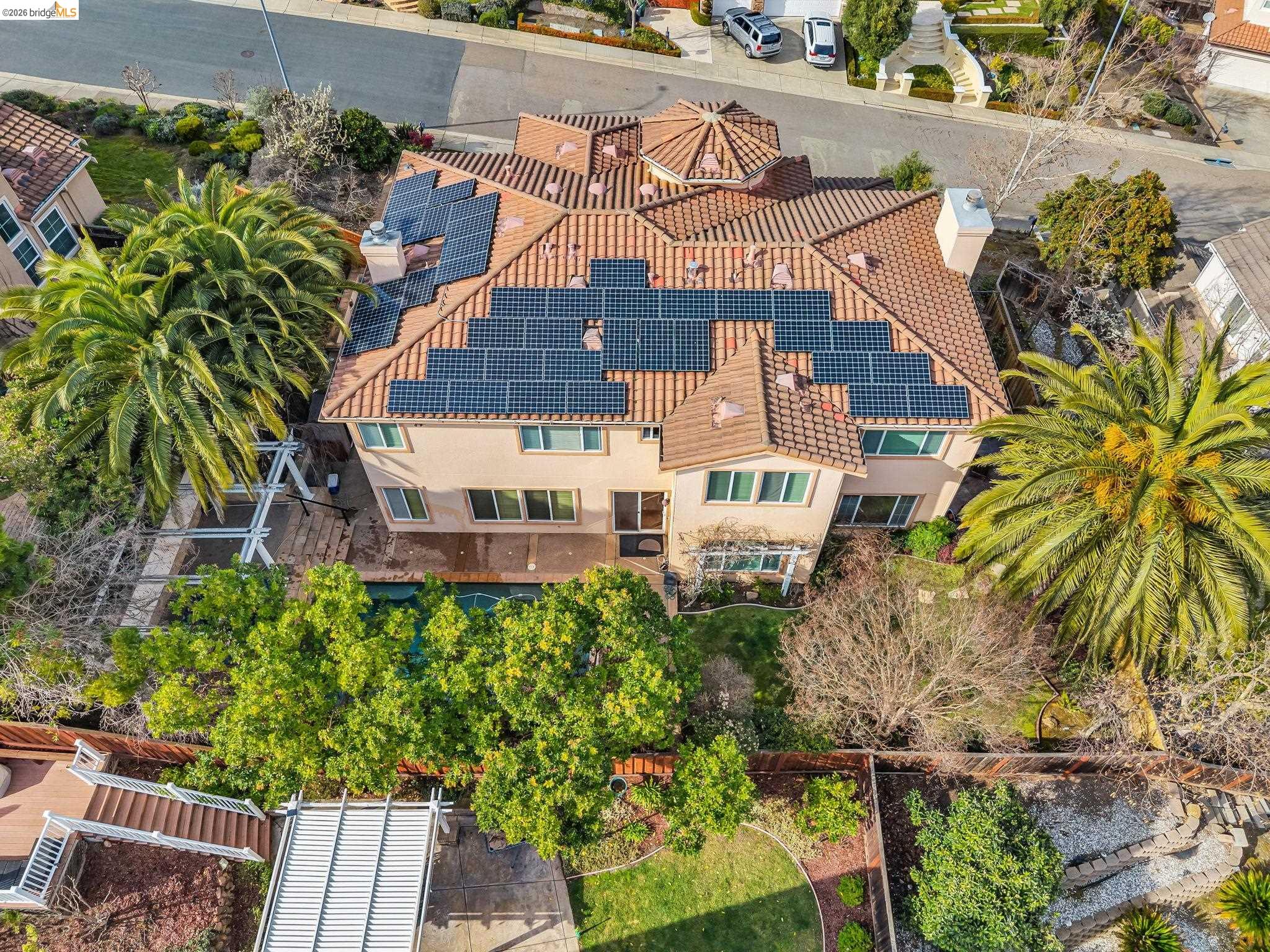 5 Circle E Ranch Place San Ramon, CA 94583 - Photo 34 of 60 an aerial view of a house