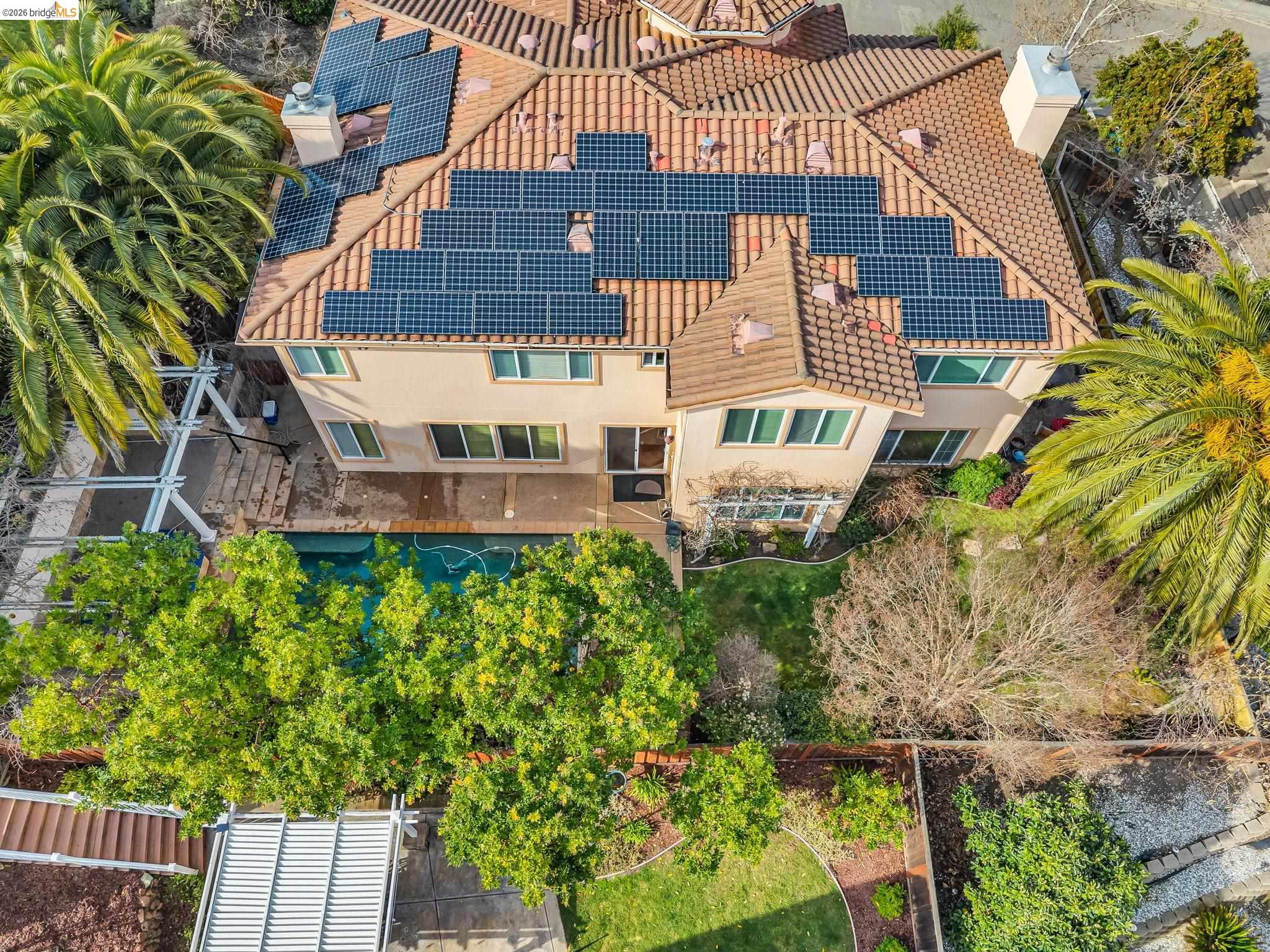 5 Circle E Ranch Place San Ramon, CA 94583 - Photo 35 of 60 View from above of property