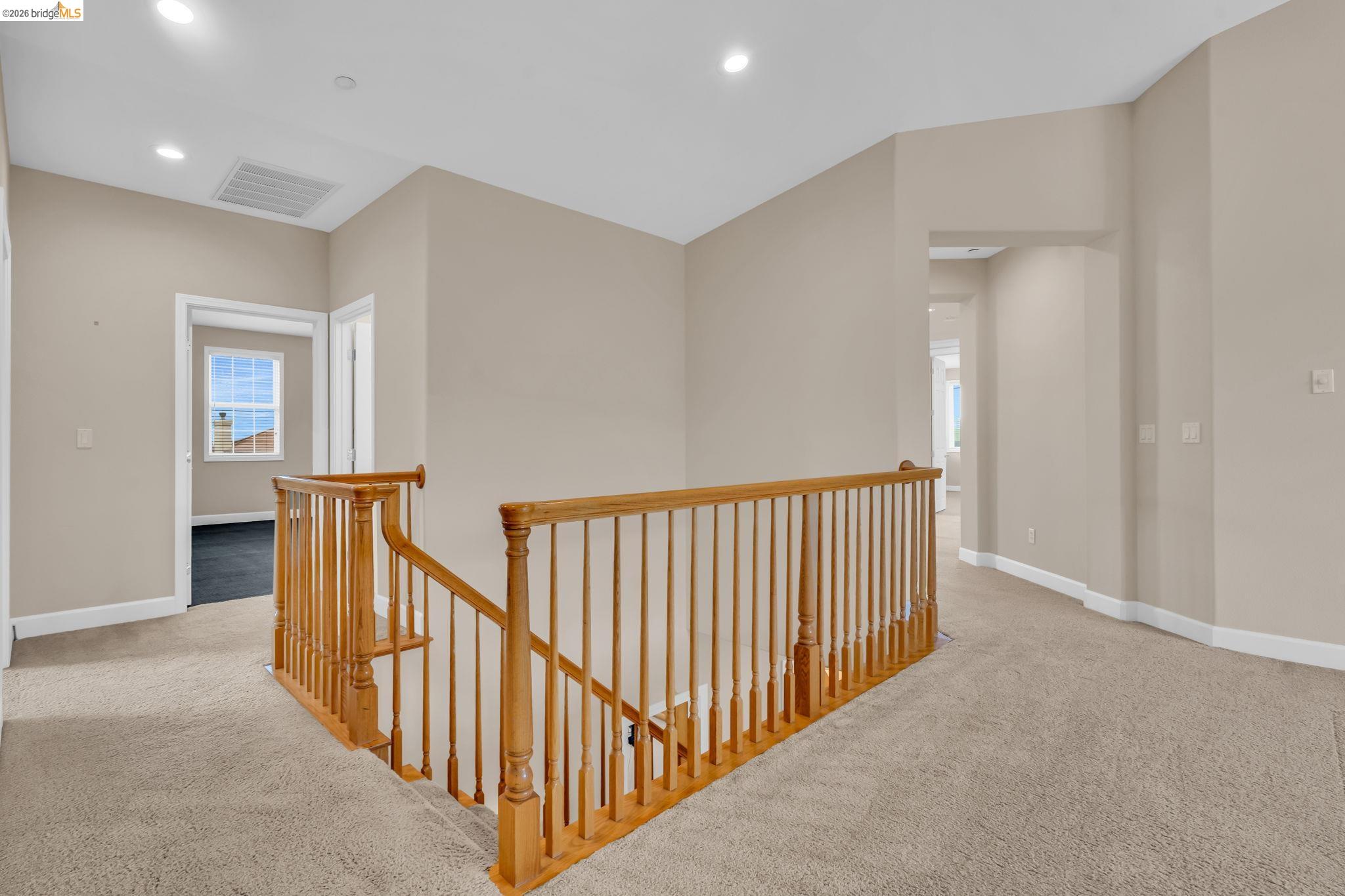 5 Circle E Ranch Place San Ramon, CA 94583 - Photo 37 of 60 a view of a hallway with wooden floor