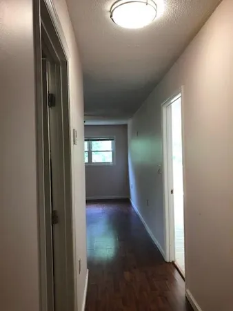 wooden floor in a gallery