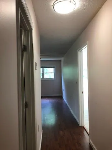 wooden floor in a gallery