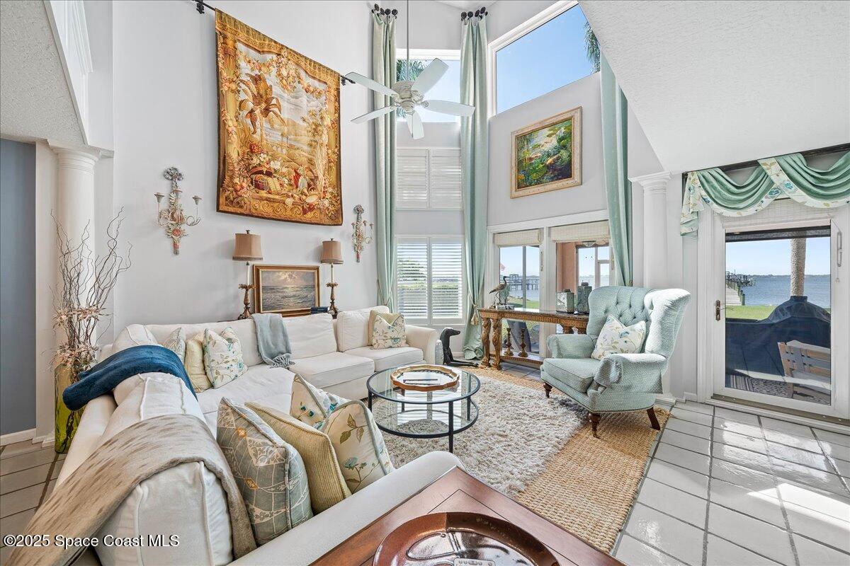 254 Seaview Street, Unit B Melbourne Beach, FL 32951 - Photo 15 of 74 Abundant Light & River Views