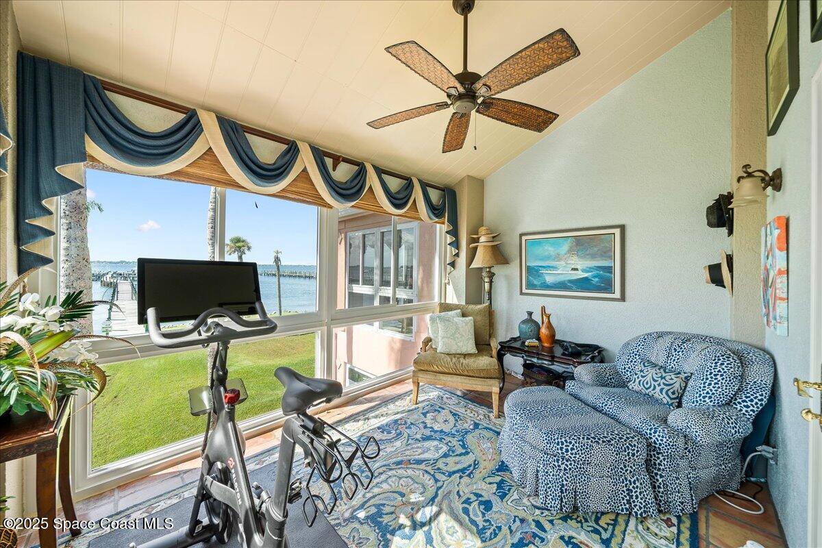 254 Seaview Street, Unit B Melbourne Beach, FL 32951 - Photo 30 of 74 Sunroom off Primary Suite