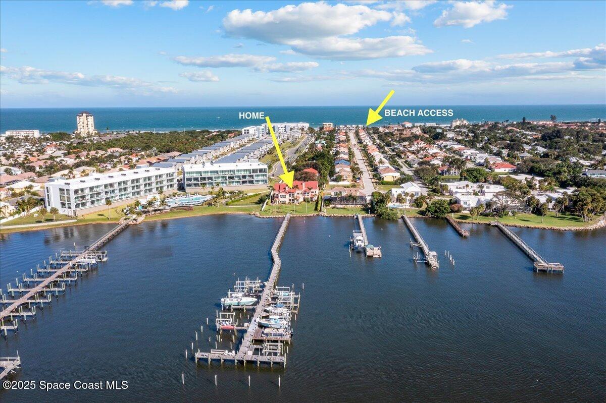 254 Seaview Street, Unit B Melbourne Beach, FL 32951 - Photo 4 of 74 River & Beach Access