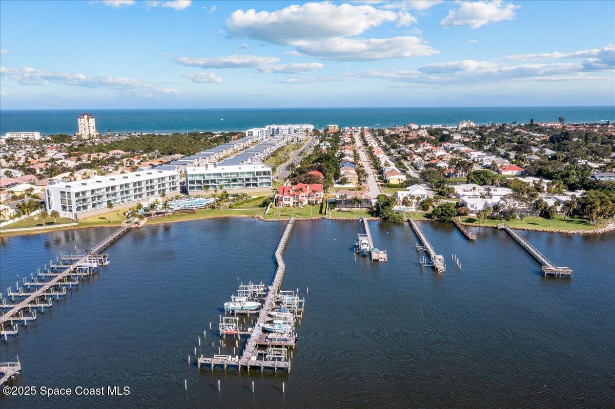 254 Seaview Street, Unit B Melbourne Beach, FL 32951 - Photo 54 of 74 Aerial East