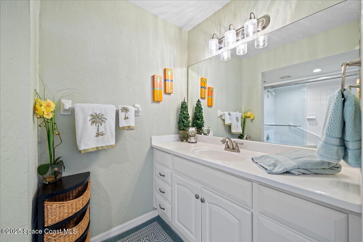 254 Seaview Street, Unit B Melbourne Beach, FL 32951 - Photo 60 of 77 Guest Bath 2