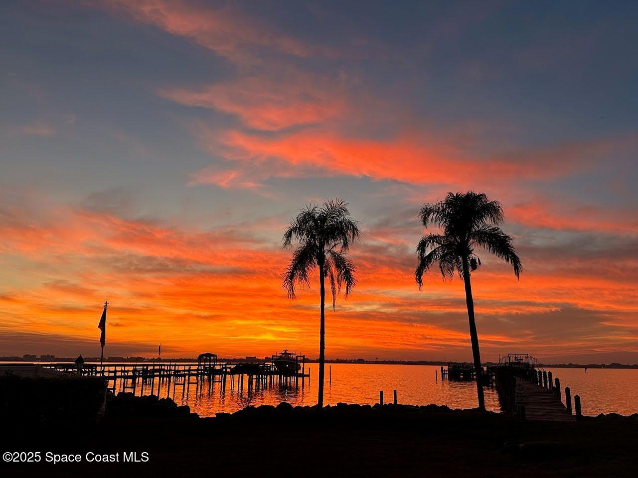 254 Seaview Street, Unit B Melbourne Beach, FL 32951 - Photo 74 of 77 Ember Sunsets