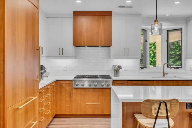 front view of a house with a small yard