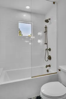 a view of a tree in a yard