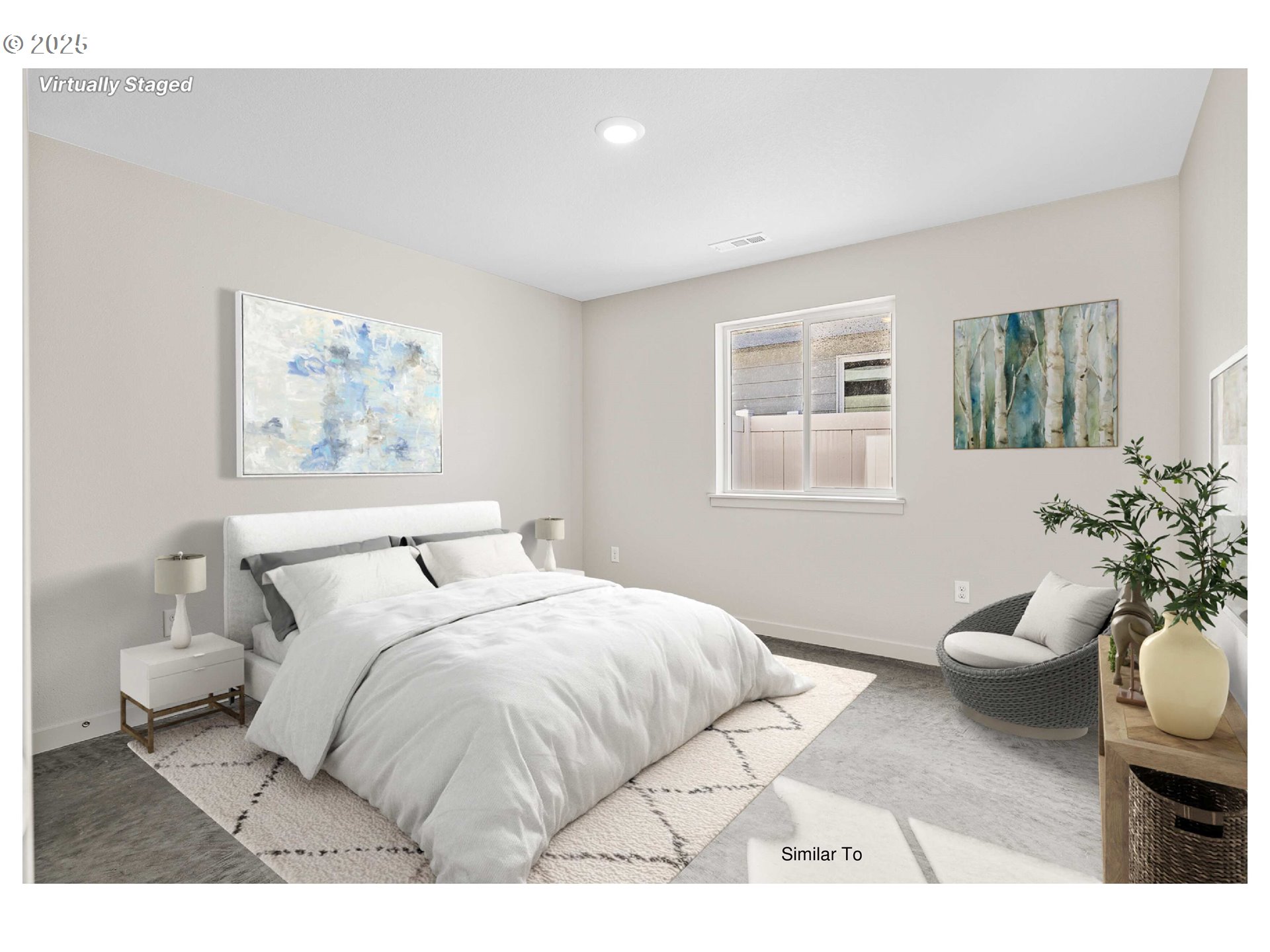 650 Jimmy Street Stanfield, OR 97875 - Photo 10 of 18 a bedroom with a bed and window