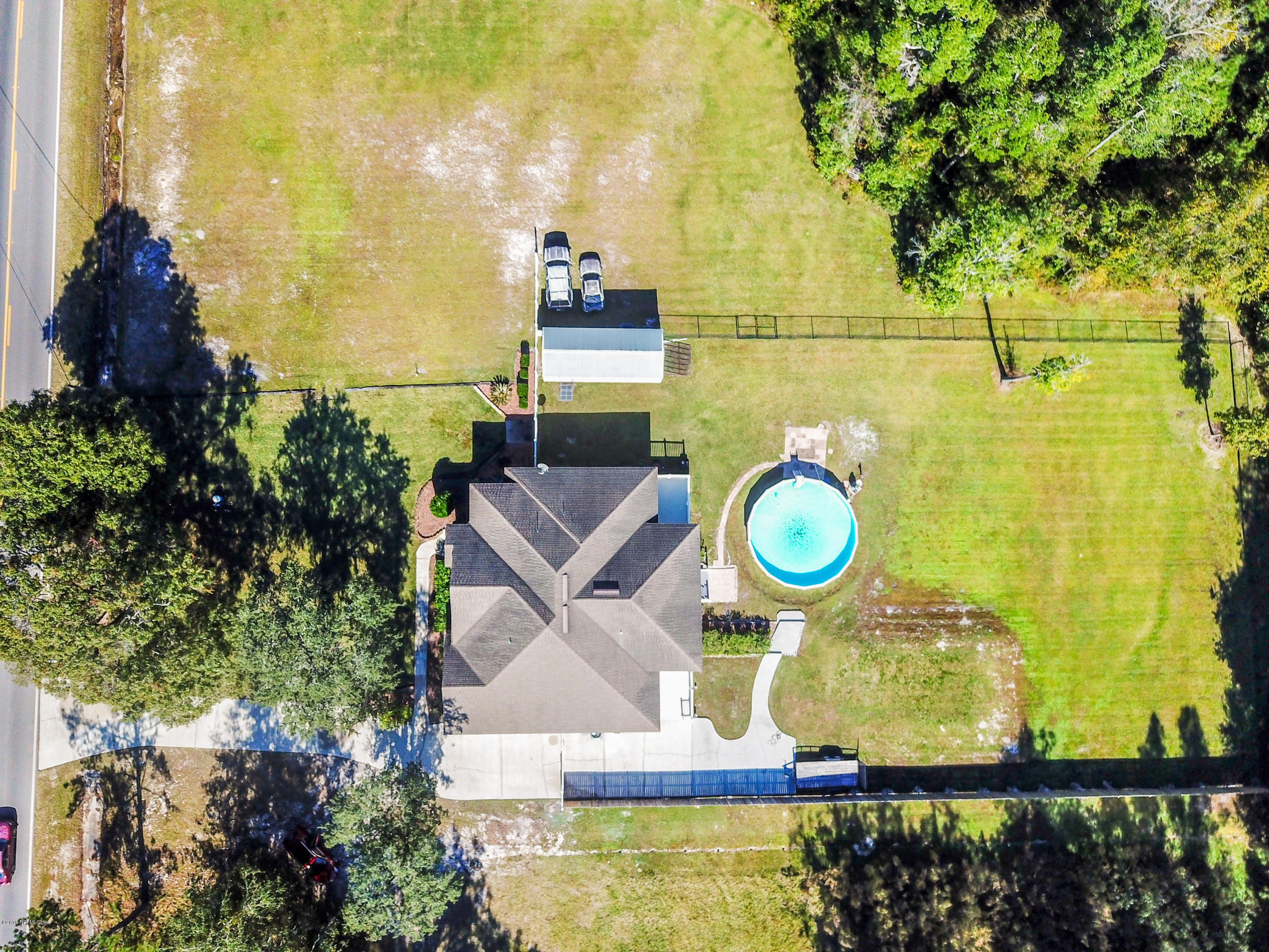 3010 Thunder Road Middleburg, FL 32068 - Photo 54 of 54 Aerial of main fenced acre