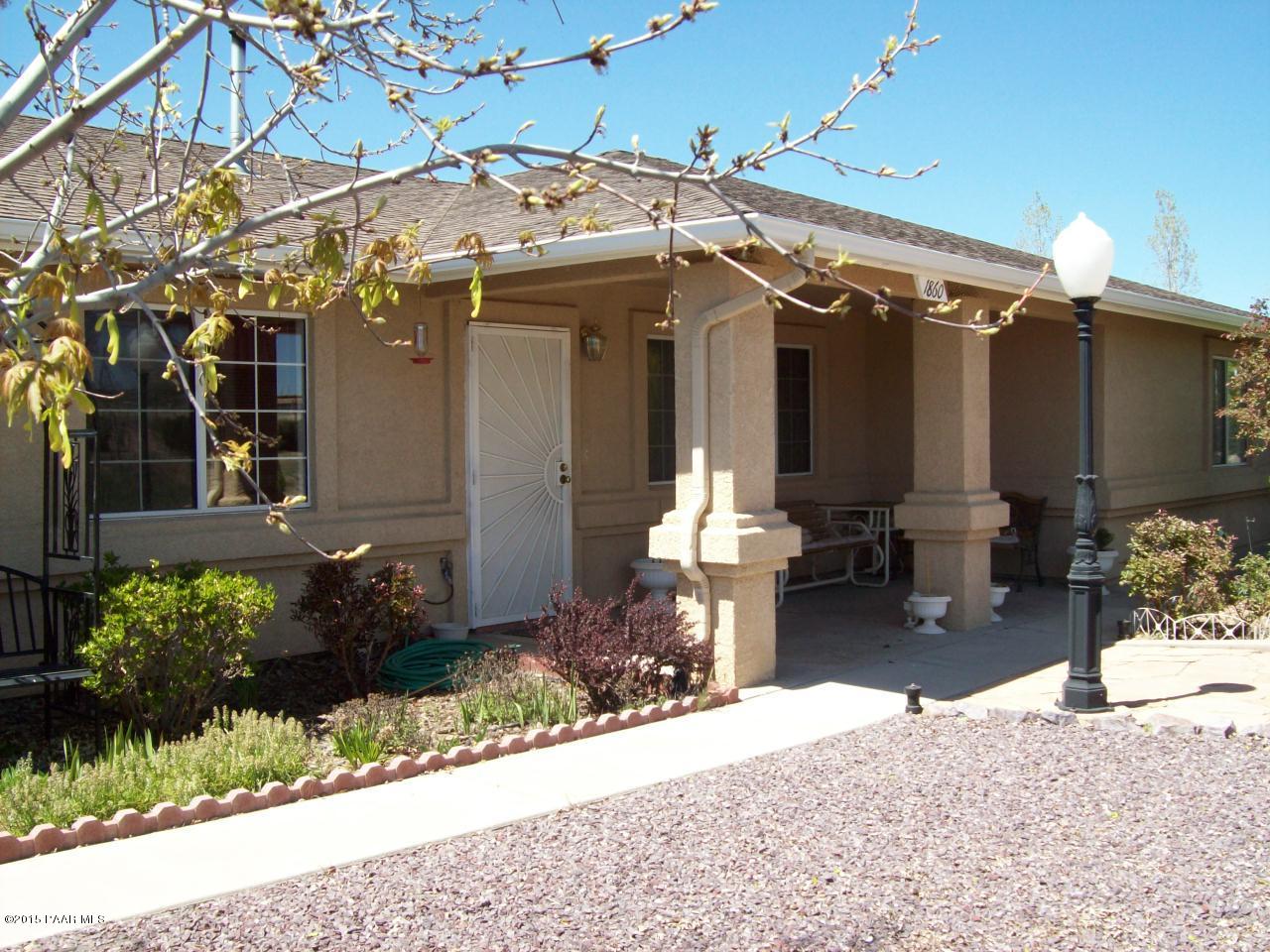 1860 North Moon Shadow Road Chino Valley, AZ 86323 - Photo 23 of 28 close view of front door entrance