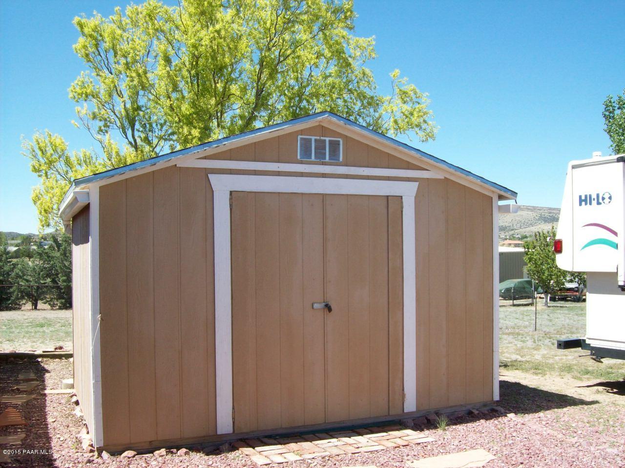 1860 North Moon Shadow Road Chino Valley, AZ 86323 - Photo 27 of 28 8x12 shed