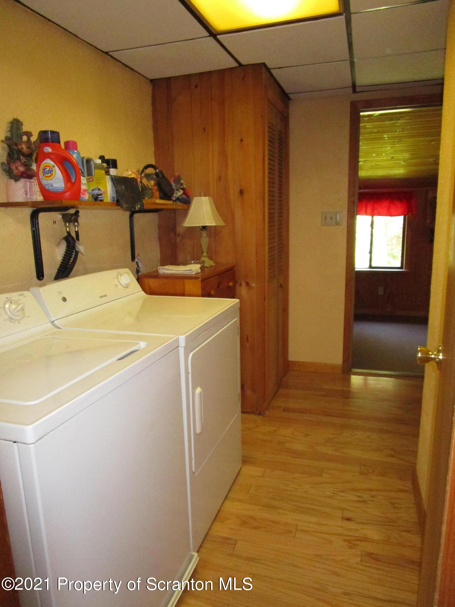 1709 Mill Creek Road Le Raysville, PA 18829 - Photo 18 of 41 a utility room with dryer and washer