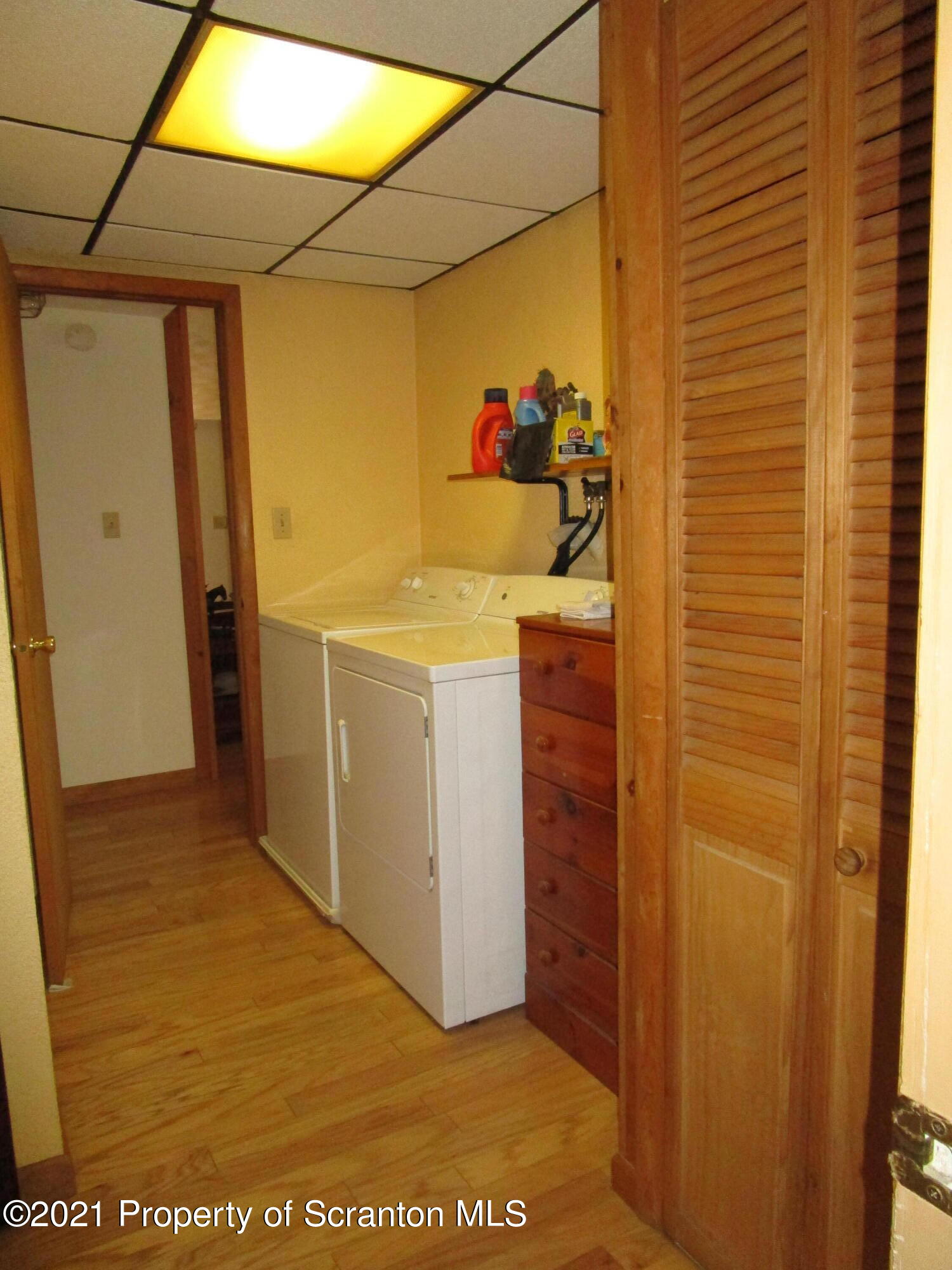 1709 Mill Creek Road Le Raysville, PA 18829 - Photo 26 of 41 a bathroom with a sink and a mirror