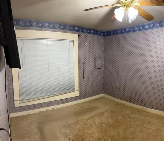 a view of a small space