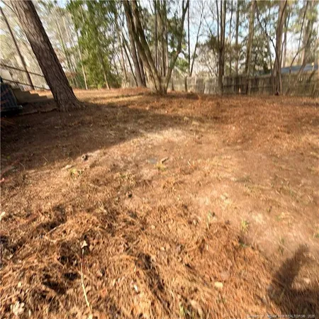 a view of dirt yard