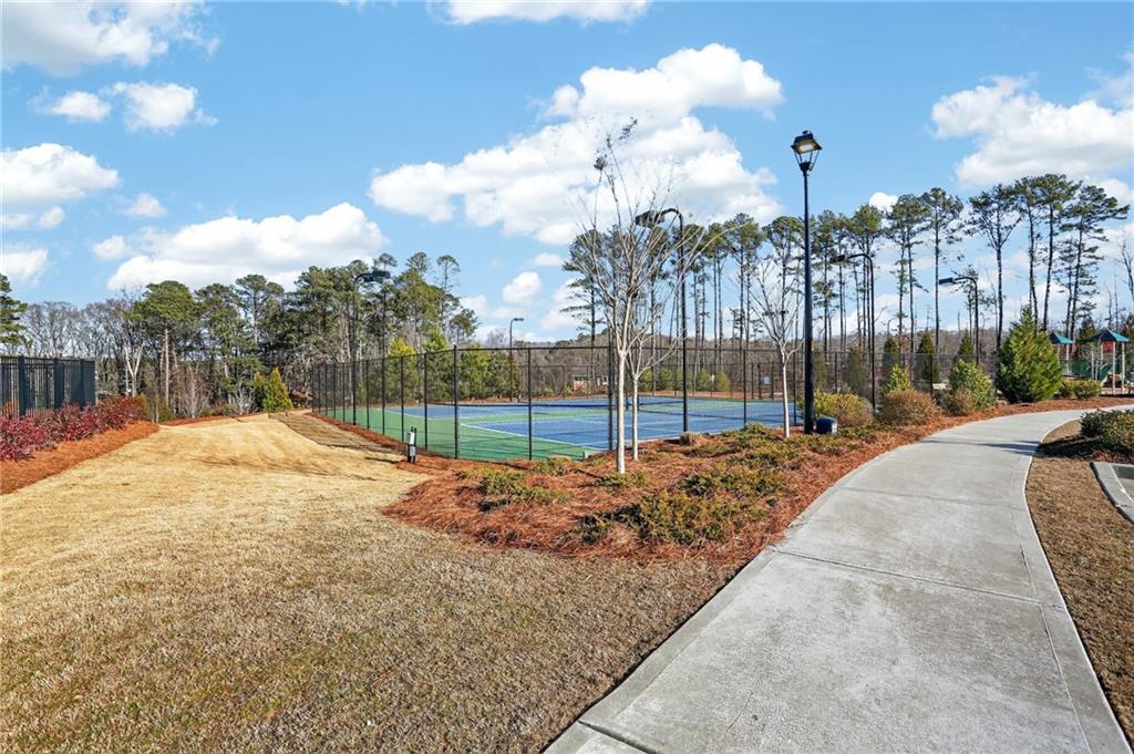 930 Sly Fox Run Fairburn, GA 30213 - Photo 25 of 28 a view of a backyard