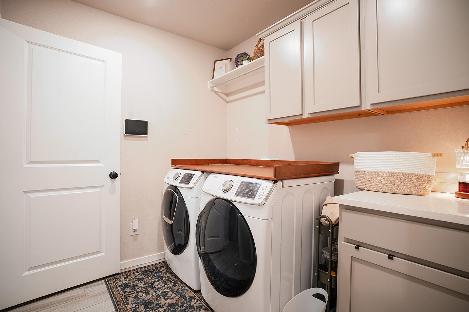 1927 142nd Street Lubbock, TX 79423 - Photo 22 of 58 a utility room with dryer and washer