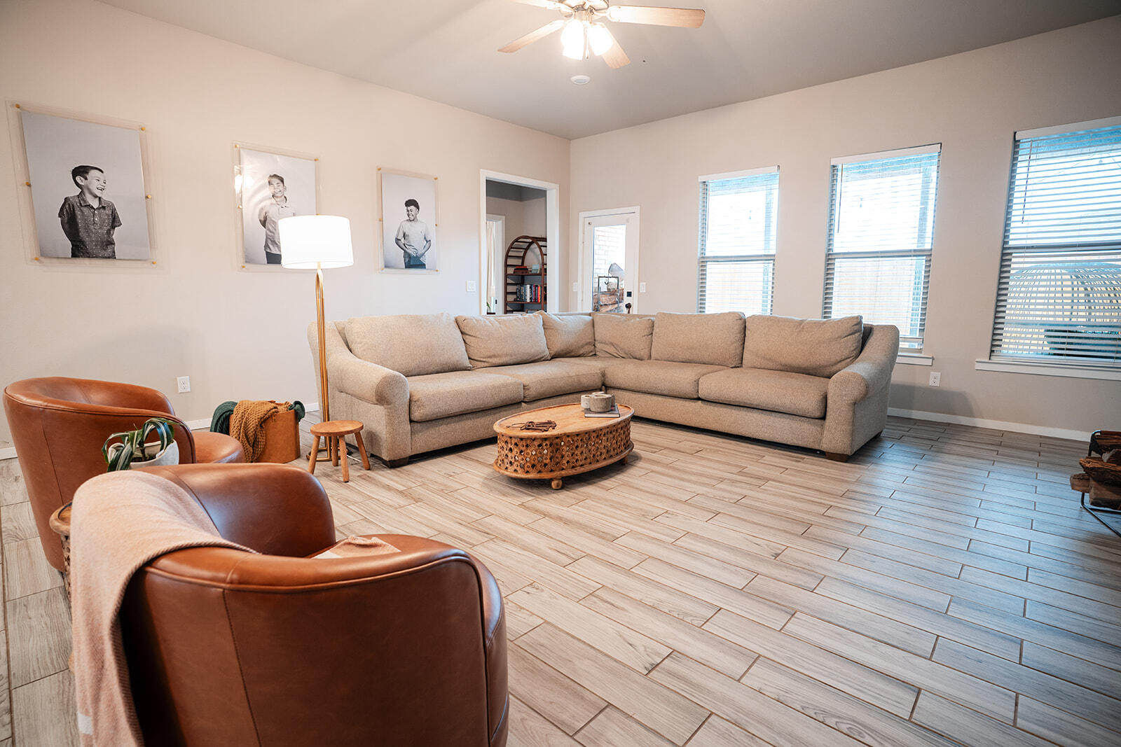 1927 142nd Street Lubbock, TX 79423 - Photo 45 of 58 a living room with furniture and a large window