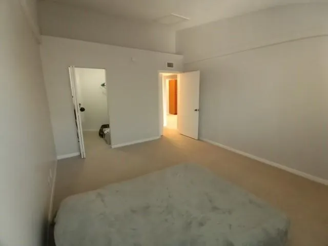 a view of empty room